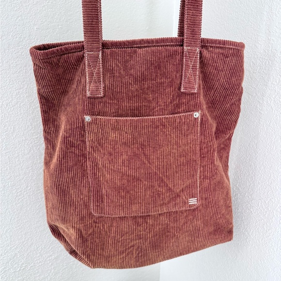 Urban Outfitters Cognac Corduroy Tote Bag - Picture 2 of 7